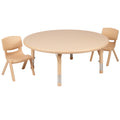 Round Activity Table & 2 Chairs — 45″