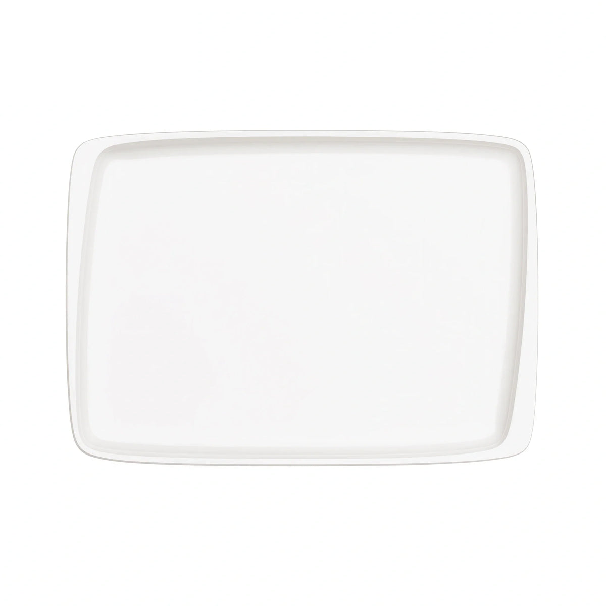Bonna Moove Rectangular Porcelain Plate — Set of 12 (BNMOV26DT)