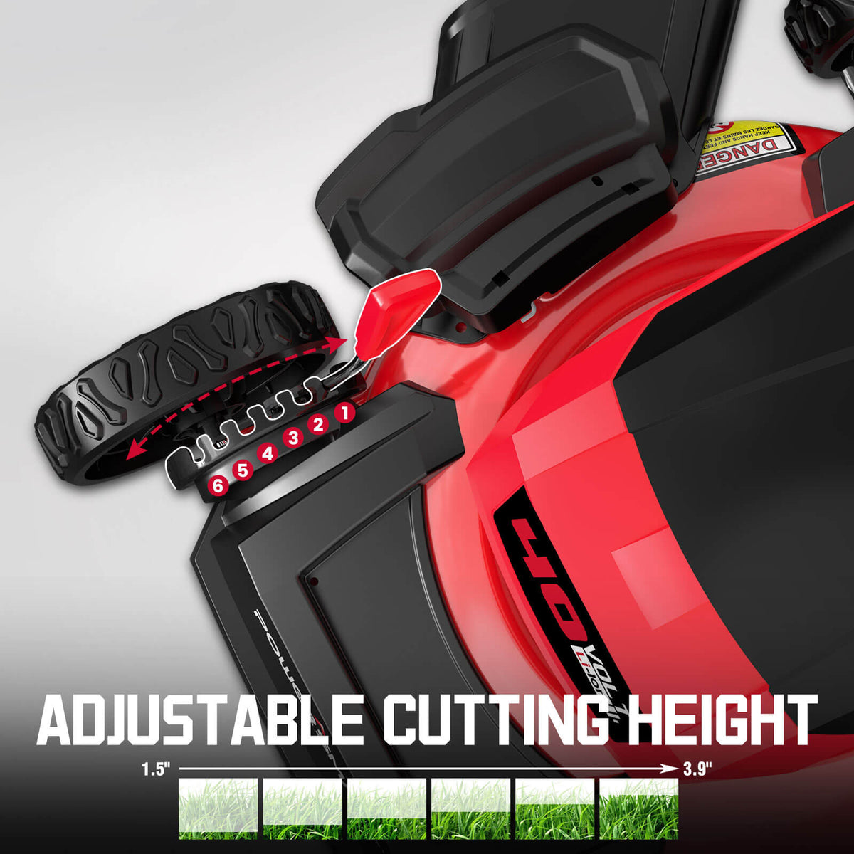 PowerSmart Cordless Lawn Mower & Leaf Blower Kit — 40V, 17″