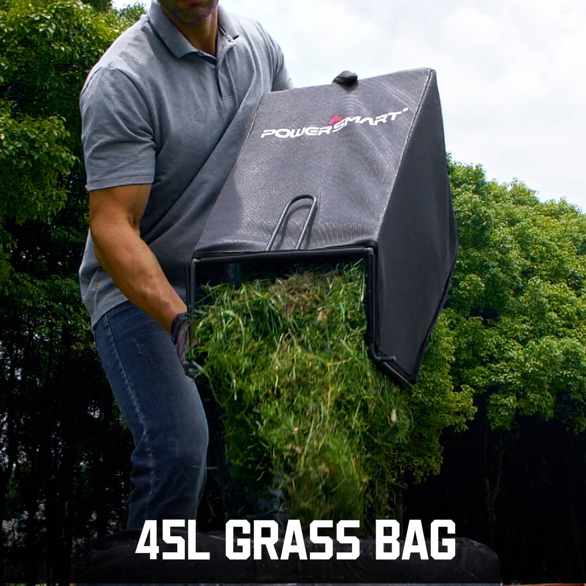 PowerSmart Cordless Lawn Mower & Leaf Blower Kit — 40V, 17″