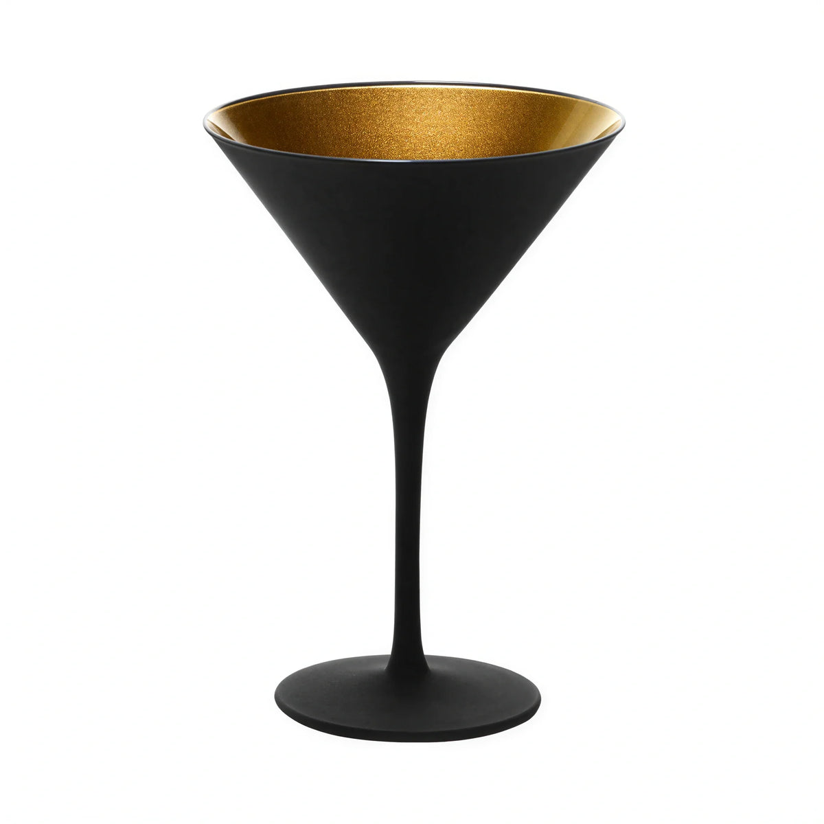 Stolzle Glisten Martini Glass — Black, 8-1/2 oz, Case of 24 (Z14025EL096)