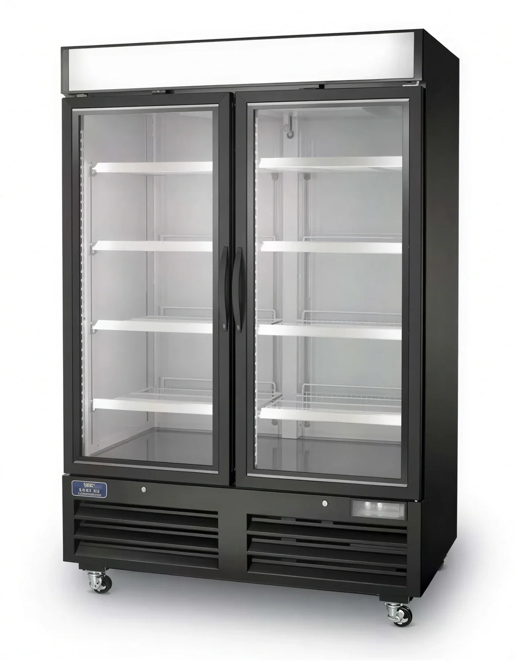 Arctic Air Glass-Door Display Freezer — 54″, 49 Cu. Ft.