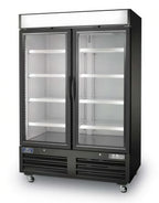 Arctic Air Glass-Door Display Freezer — 54″, 49 Cu. Ft.