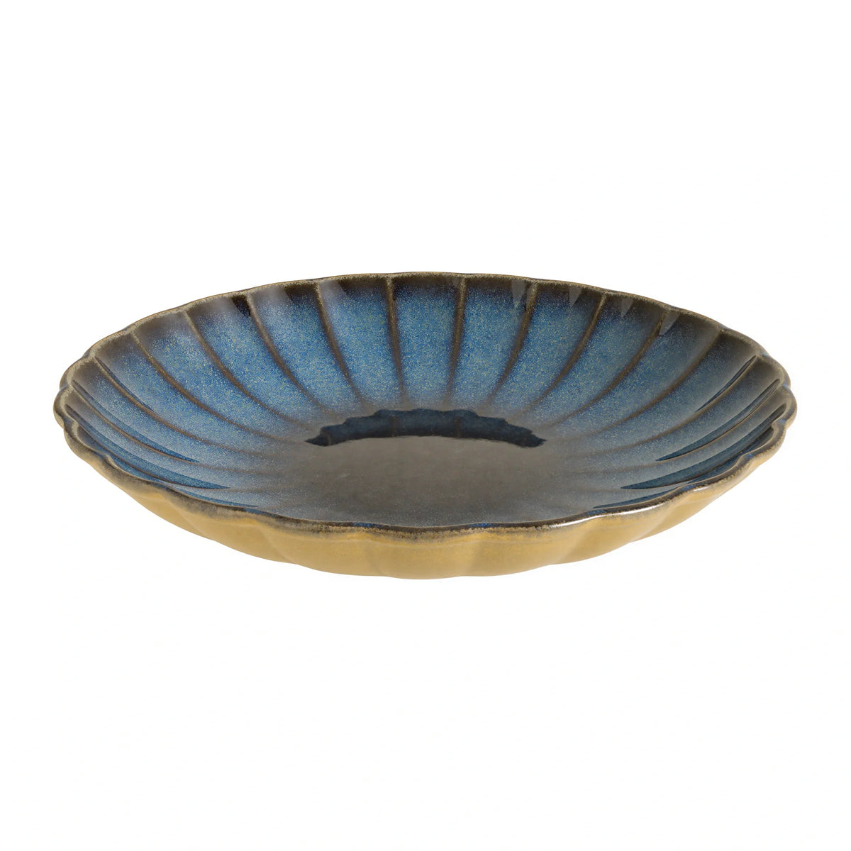 Bonna East 10-Inch Round Porcelain Deep-Rim Plate — 10″