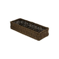 Dalebrook Willow Rectangular Polywicker Fast Food Basket — 21-5/8″
