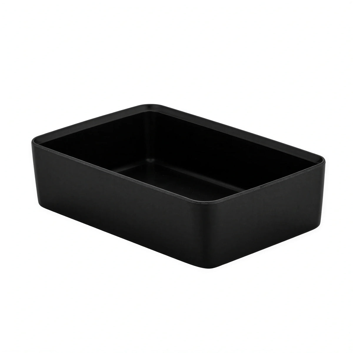 Dalebrook Kata Rectangular Melamine Salad Bar Crock — Black, 2 qt, 10-1/4″