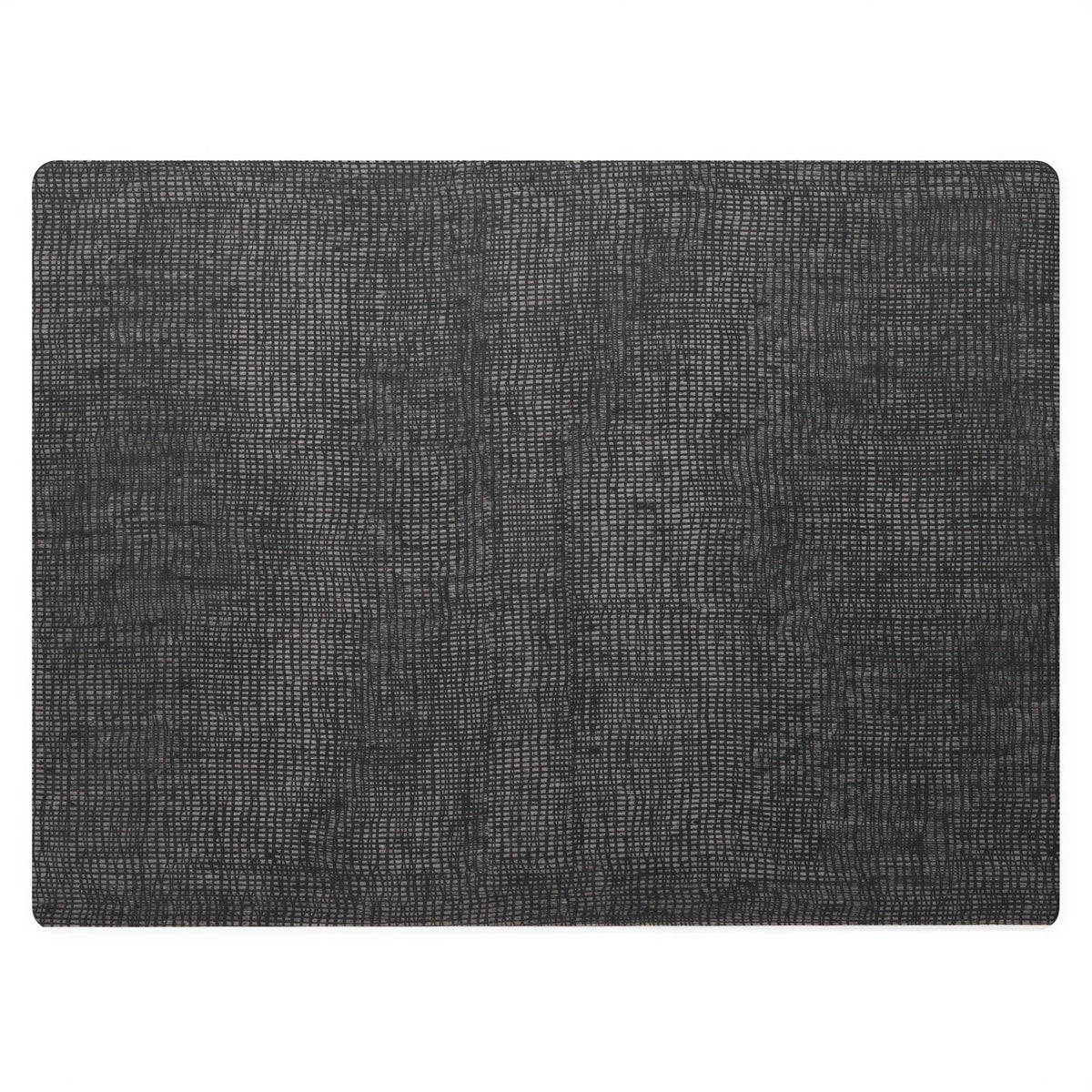 Steelite Modern Twist Rectangular Silicone Placemat — Black, 12″, Set of 12