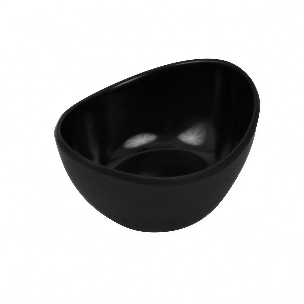 Dalebrook Reef Small Oval Melamine Dish — Black, 2 oz, Case of 24