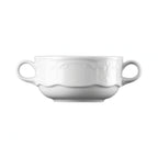 G. Benedikt Porcelain Soup Cup 8.5 oz — White, 8.5 oz, 4.375″