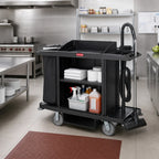 Rubbermaid Xtra Housekeeping Cart — Full Size, With Bag