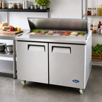 Atosa Sandwich Prep Refrigerator — 36″, 15 Pans