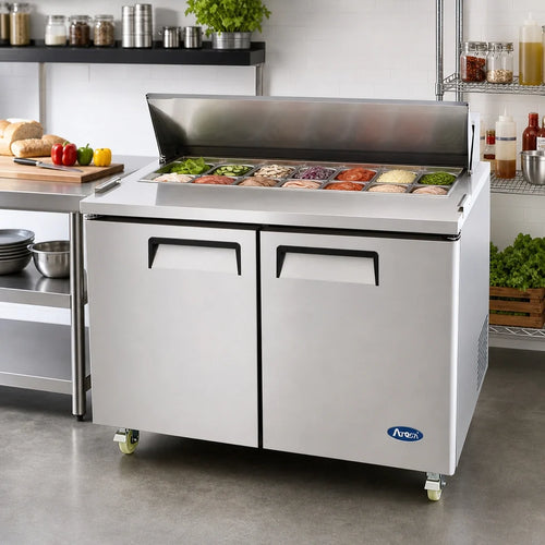 Atosa Sandwich Prep Refrigerator — 36″, 15 Pans