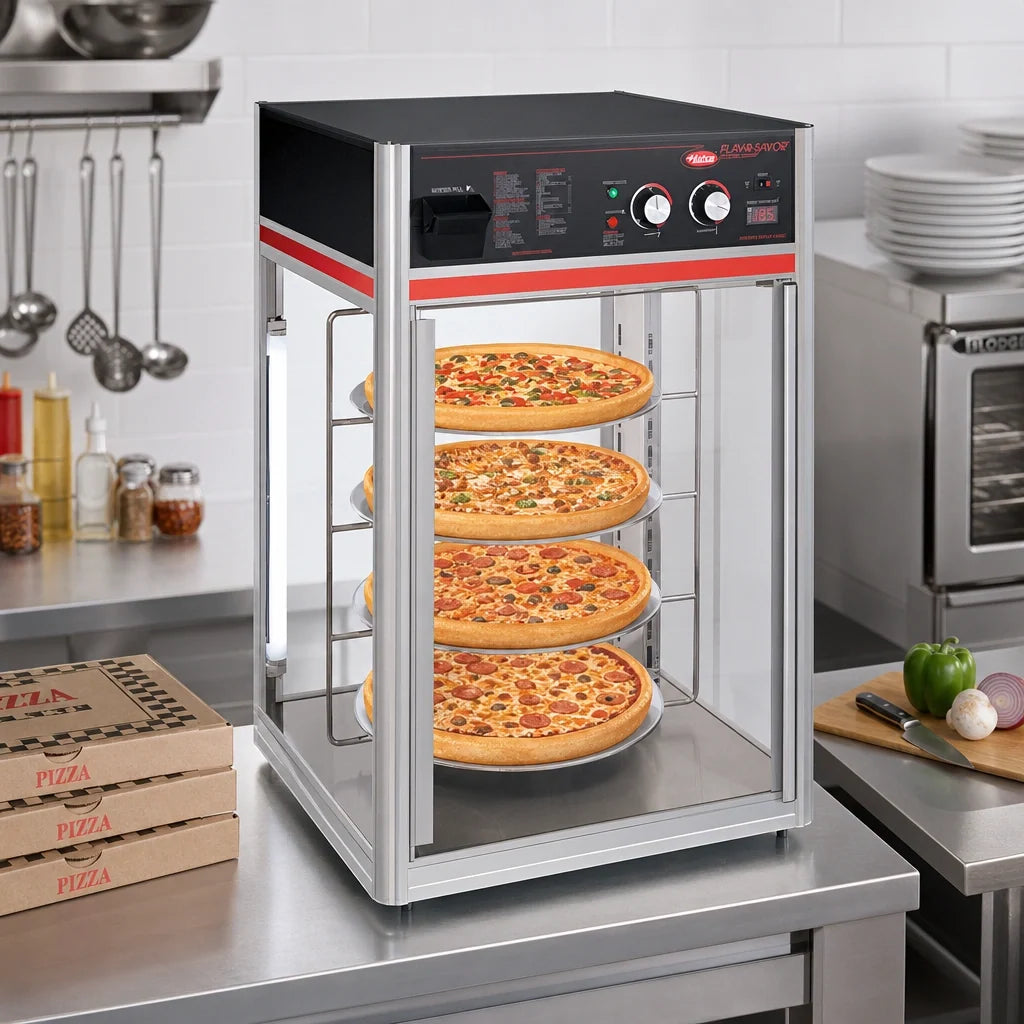 Hatco Heated Food Display Cabinet — 4 Tiers, 120V