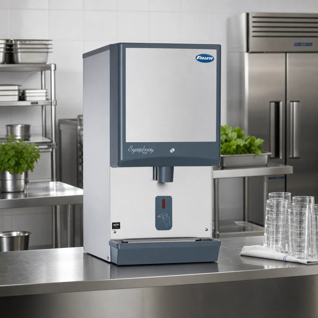 Follett Countertop Chewblet Ice Maker & Dispenser — 230V
