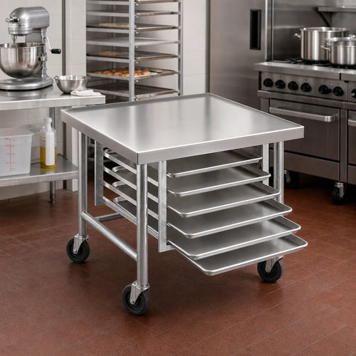 Advance Tabco Mobile Mixer Table — 36″ × 30″