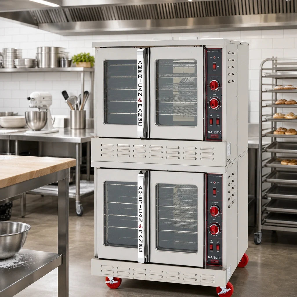 American Range Gas Convection Oven — Double Deck, M-HE