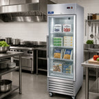 Arctic Air Glass-Door Reach-In Freezer — 23 Cu. Ft.