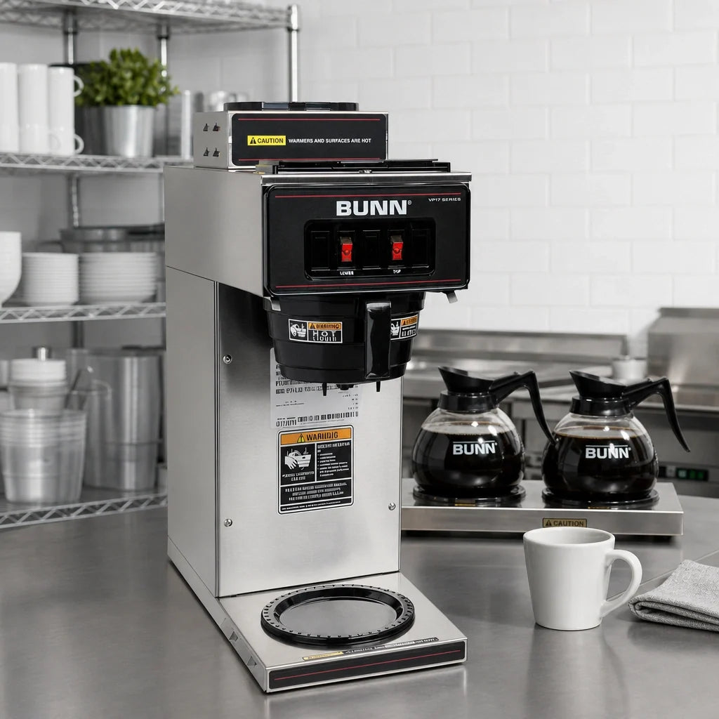 BUNN Pourover Coffee Maker — 2 Warmers