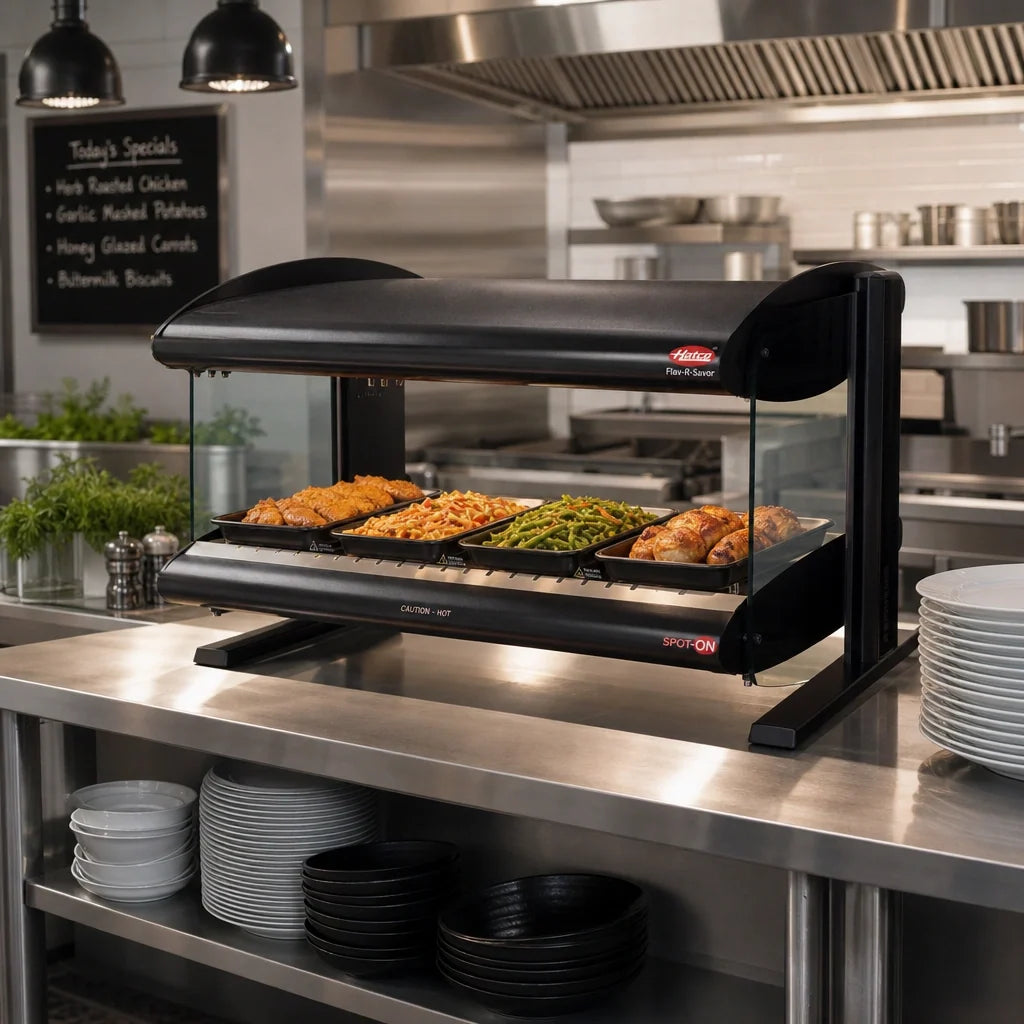 Hatco Spot On 40-Inch Horizontal Countertop Heated Zone Merchandiser