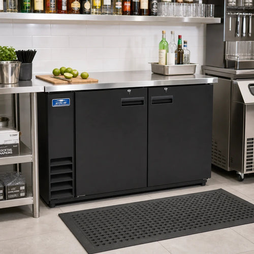 Arctic Air Back Bar Refrigerator — 61″, 2 Solid Doors
