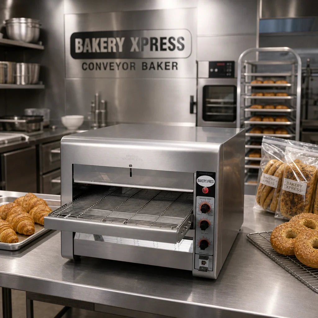 DoughXpress Electric Conveyor Oven — 14″, 220/240V