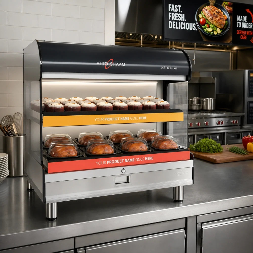 Alto-Shaam Halo Heat 36-Inch Countertop Heated Shelf Merchandiser