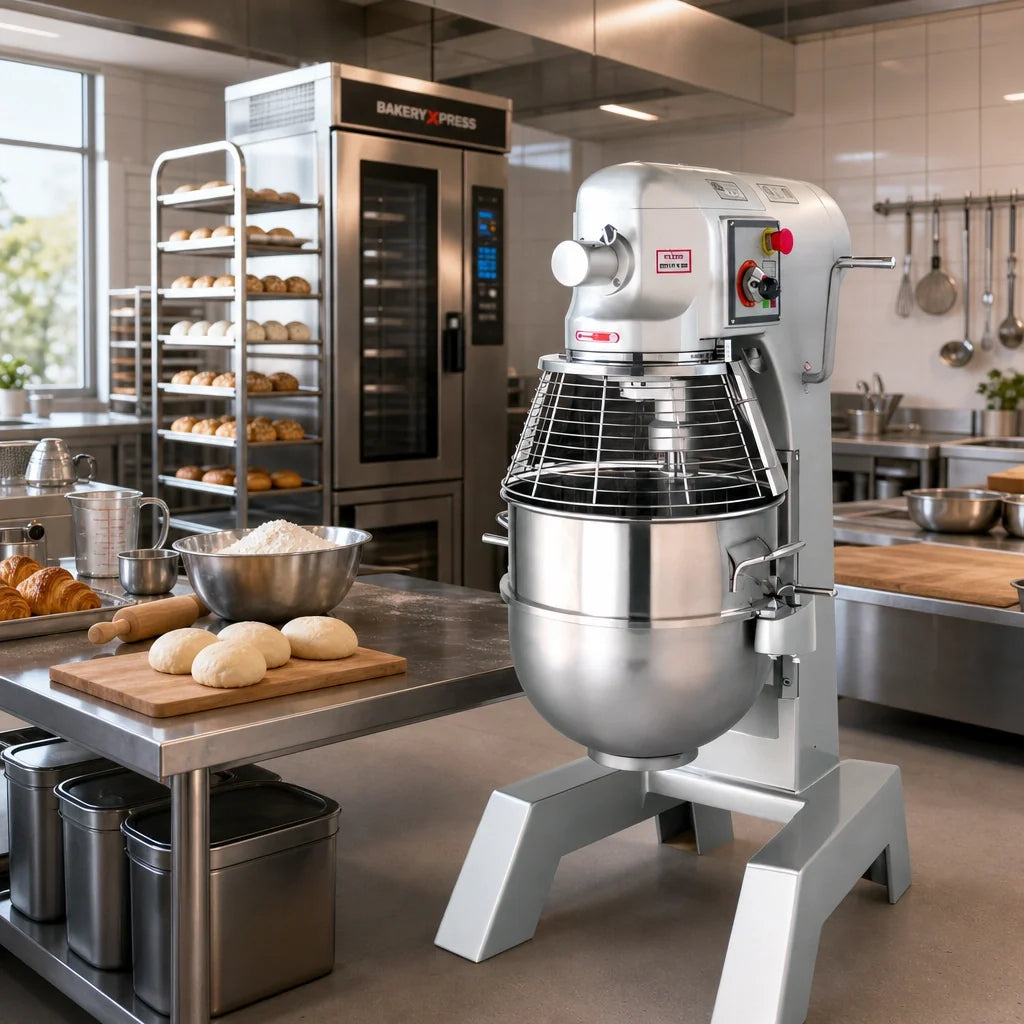 DoughXpress Planetary Mixer — 40 Qt, 3 Speeds