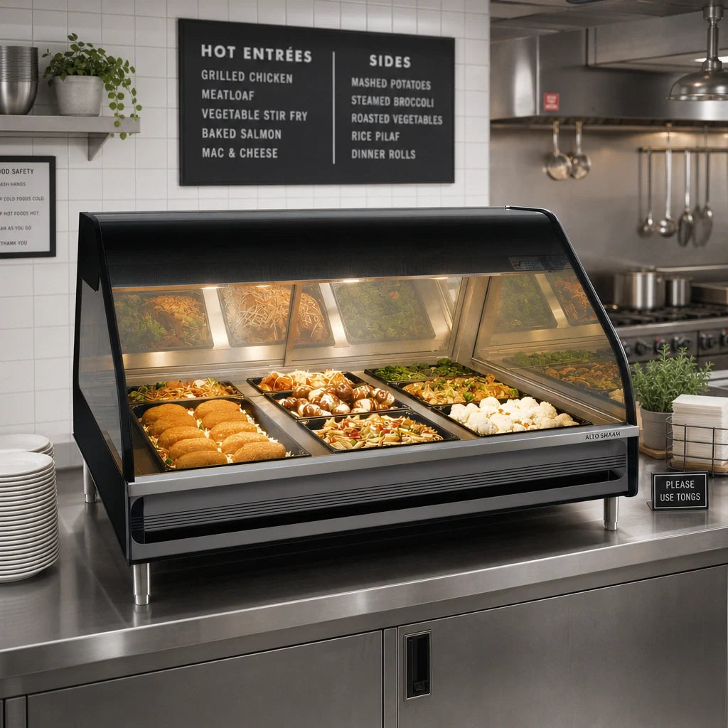 Alto-Shaam Halo Heat 48-Inch Countertop Heated Display Case