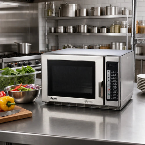 Amana Commercial Microwave — 1.2 Cu. Ft., 1800W