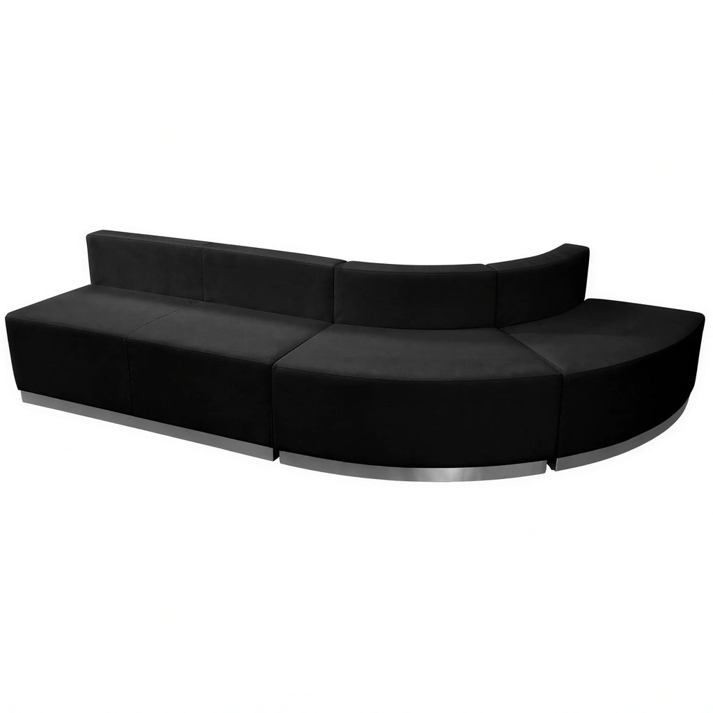 Alon Loveseat & 2 Chairs — Black, 790