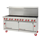 American Range Gas Range — 72″, 12 Burners & 2 Ovens