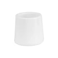 Replacement Foot Cap/Floor Glide for Plastic Folding Chairs — White