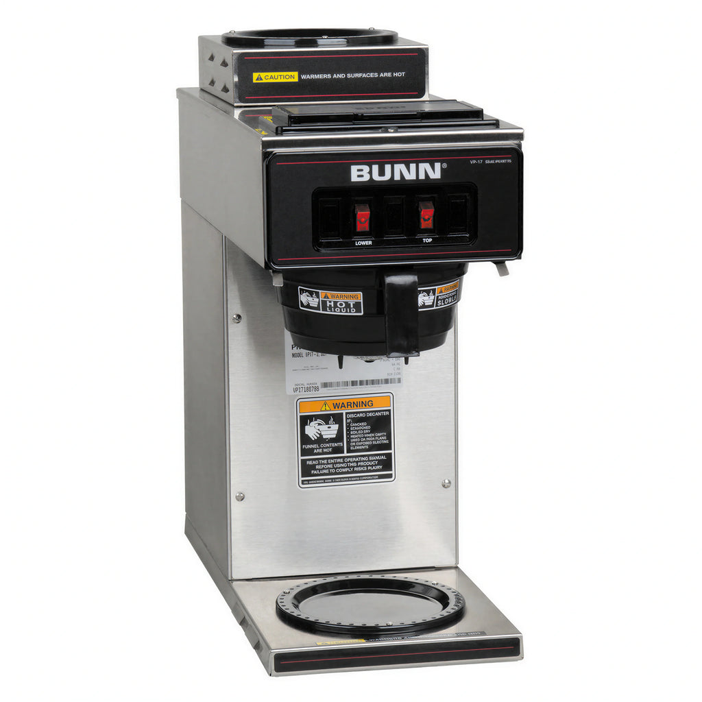 BUNN Pourover Coffee Maker — 2 Warmers