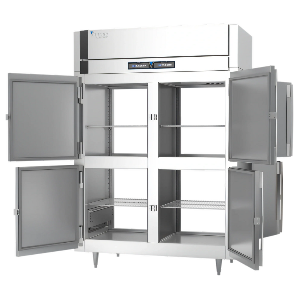 Victory Pass-Through Warmer & Refrigerator — 2 Sections, EW-PT-HD