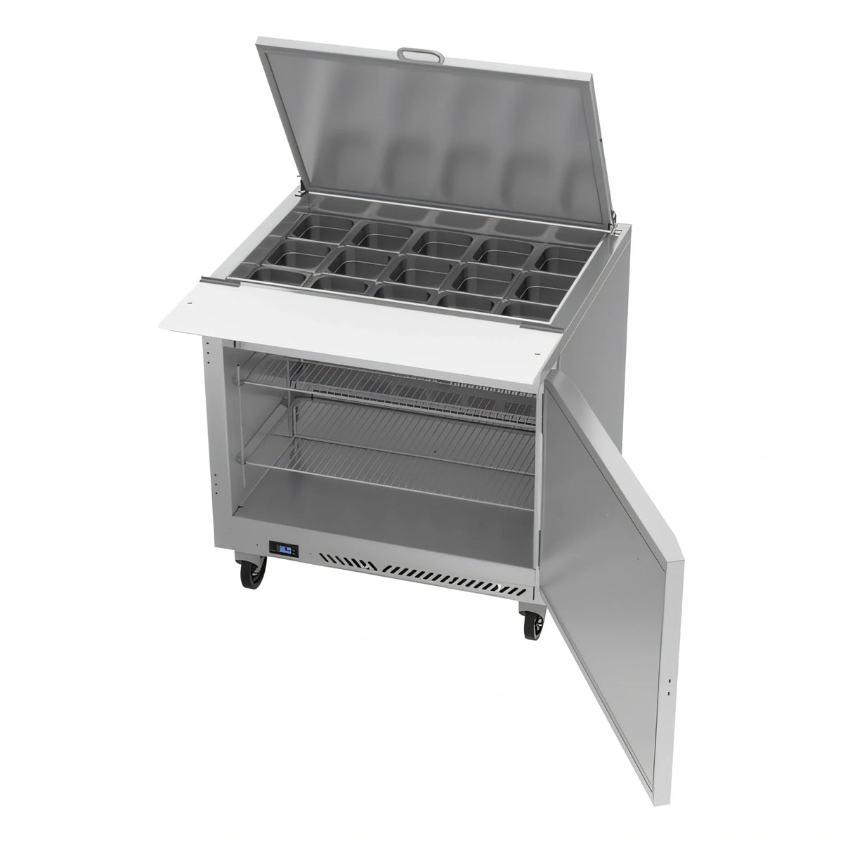 Victory Sandwich Prep Refrigerator — 36″, 15 Pans