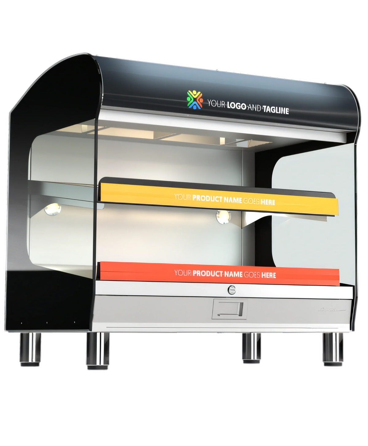 Alto-Shaam Halo Heat 36-Inch Countertop Heated Shelf Merchandiser
