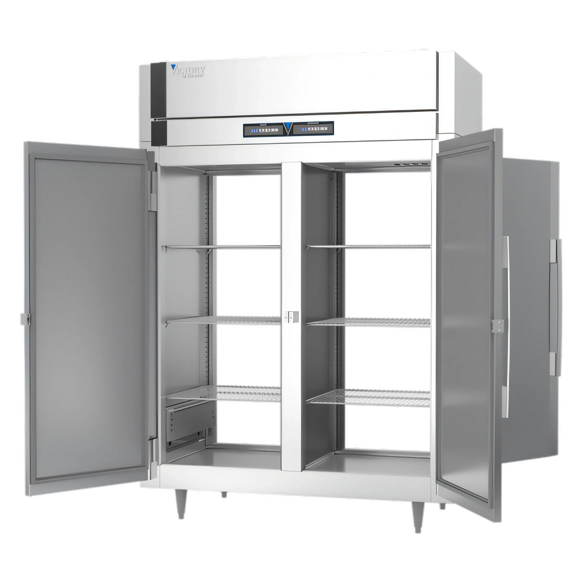 Victory Pass-Through Warmer & Refrigerator — 2 Sections, EW-PT
