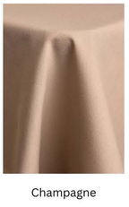 Cottenesse (Spun Poly) — Champagne fabric swatch