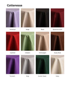 Cottenesse fabric and color chart, page 1 of 3