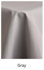 Cottenesse (Spun Poly) — Gray fabric swatch