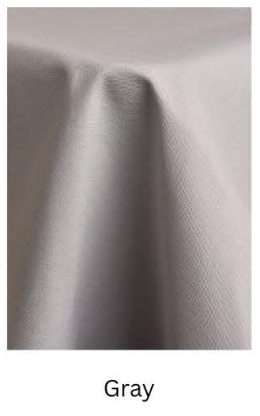 Cottenesse (Spun Poly) — Gray fabric swatch