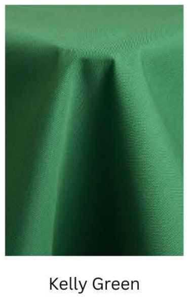 Cottenesse (Spun Poly) — Kelly Green fabric swatch
