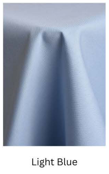 Cottenesse (Spun Poly) — Light Blue fabric swatch