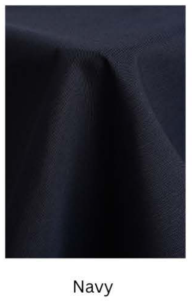 Cottenesse (Spun Poly) — Navy fabric swatch
