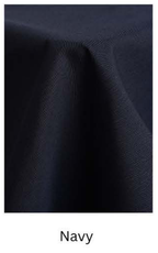 Cottenesse (Spun Poly) — Navy fabric swatch