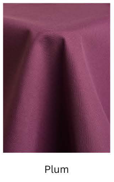 Cottenesse (Spun Poly) — Plum fabric swatch