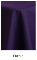 Cottenesse (Spun Poly) — Purple fabric swatch