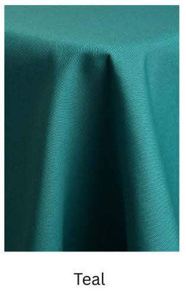 Cottenesse (Spun Poly) — Teal fabric swatch