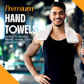 White hand towel
