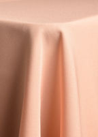 Poly Poplin fabric detail in Peach; fabric shown for texture reference